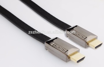 Flat high speed HDMI to HDMI cable