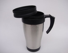 Trackman outdoor camping double layer stainless steel vacuum cups and mugs portable