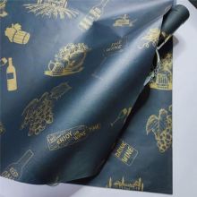 Custom Gold Foiling Logo Black Vellum Paper Acid-Free Rolls for Planners and Notebooks