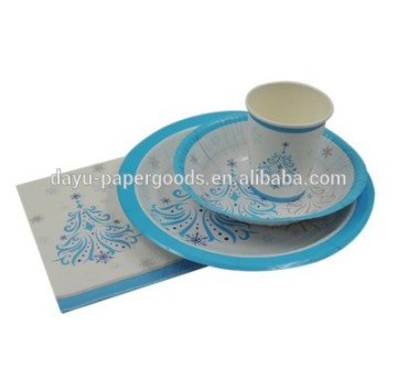 dinner paper tableware