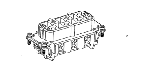 16 Pin Heavy Duty Connector