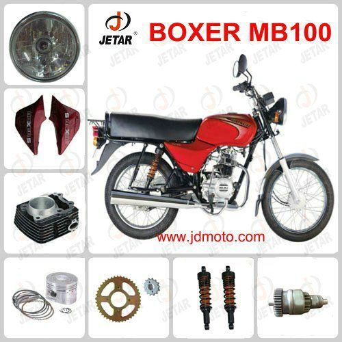 Bagian-bagian sepeda motor Muffler/Absorber/karburator/BAJAJ MB100