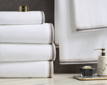 Hotel Collection Color Weaving Spiral Towels