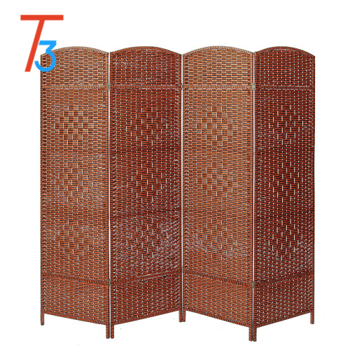 Woven Paper Screen Room Divider Folding Screens