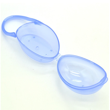 Säkerhet Plast Pacifiers Clips Nipplar Case