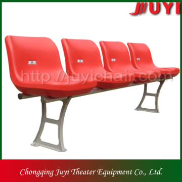 BLM-1827 factory price plastic stadium chair price hot selling HDPE anti UV unfolded chair plastic stadium chair price