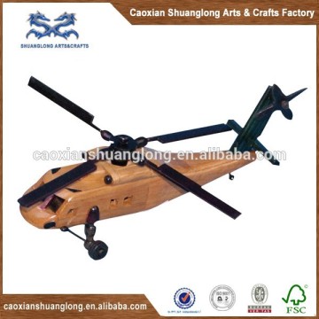 China airplane model wood toy airplane