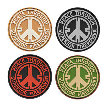 Rubber patch silicone labels