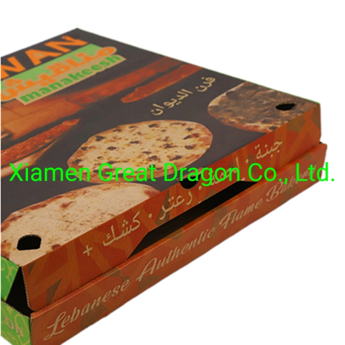 Pizza Box Locking Corners for Stability and Durability (GD-CCB210501)