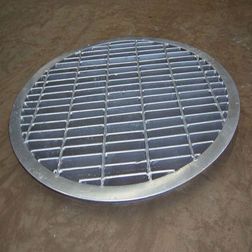 hot dip galvanized or pvc coated floor grating