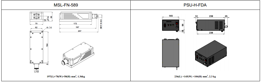 589nm Solid State Laser