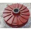 Custom size flexible nitrile rubber slurry pump impeller