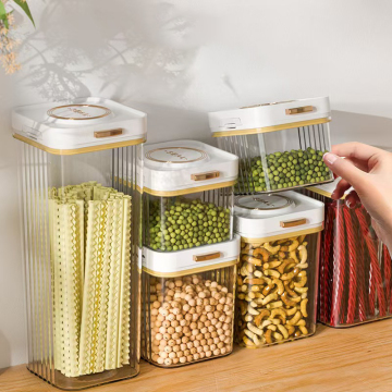 Transparent Airtight Kitchen Food Storage Containers