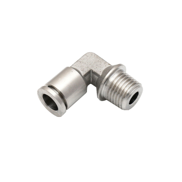 Stainless Steel Push to Connect Pneumatic Fitting