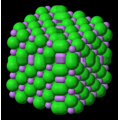 chlorure de lithium se dissolvant dans l&#39;eau