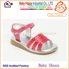crystal high heel shoe for children sandals