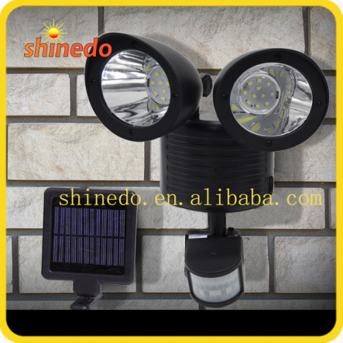 high brightness practical motion sensor led solar garden light