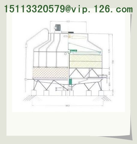 300-1000T Bottle Type Water Cooling Towers