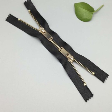 Clothing Accessories 12 inch metal separating zipper