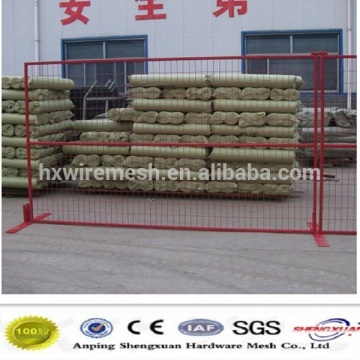 Safety temporary fencing for road construction