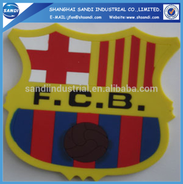 Beautiful 3D Soft rubber cup pad with promotional gifts