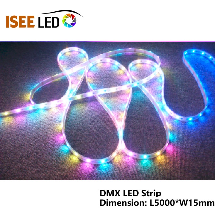 DMX512 Lineære RGB LED -lys