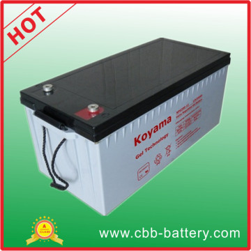 First Class Quality 200ah 12V Storage Battery Inverter Gel Battery