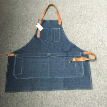 High quality custom barber aprons denim barber shop apron