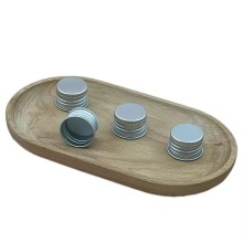 top grade 18mm 20mm 24mm 28mm 410 silver aluminium screw cap