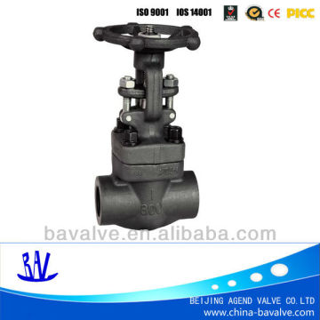 butt weld gate valve