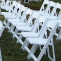 nowoczesne wyściełane krzesło składane na zewnątrz na wesela na imprezie