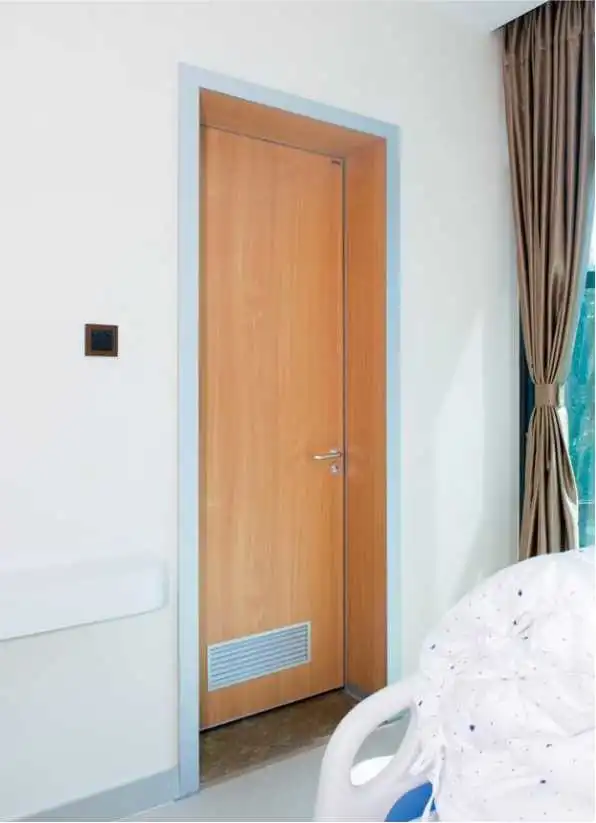 Melamine MDF Aluminum Hospital Dressing Room Door