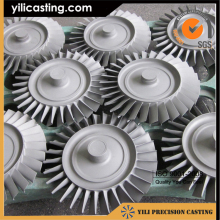 superalloy turbine wheel spare parts for mini jet engine