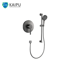 Wall mounted bath taps with shower