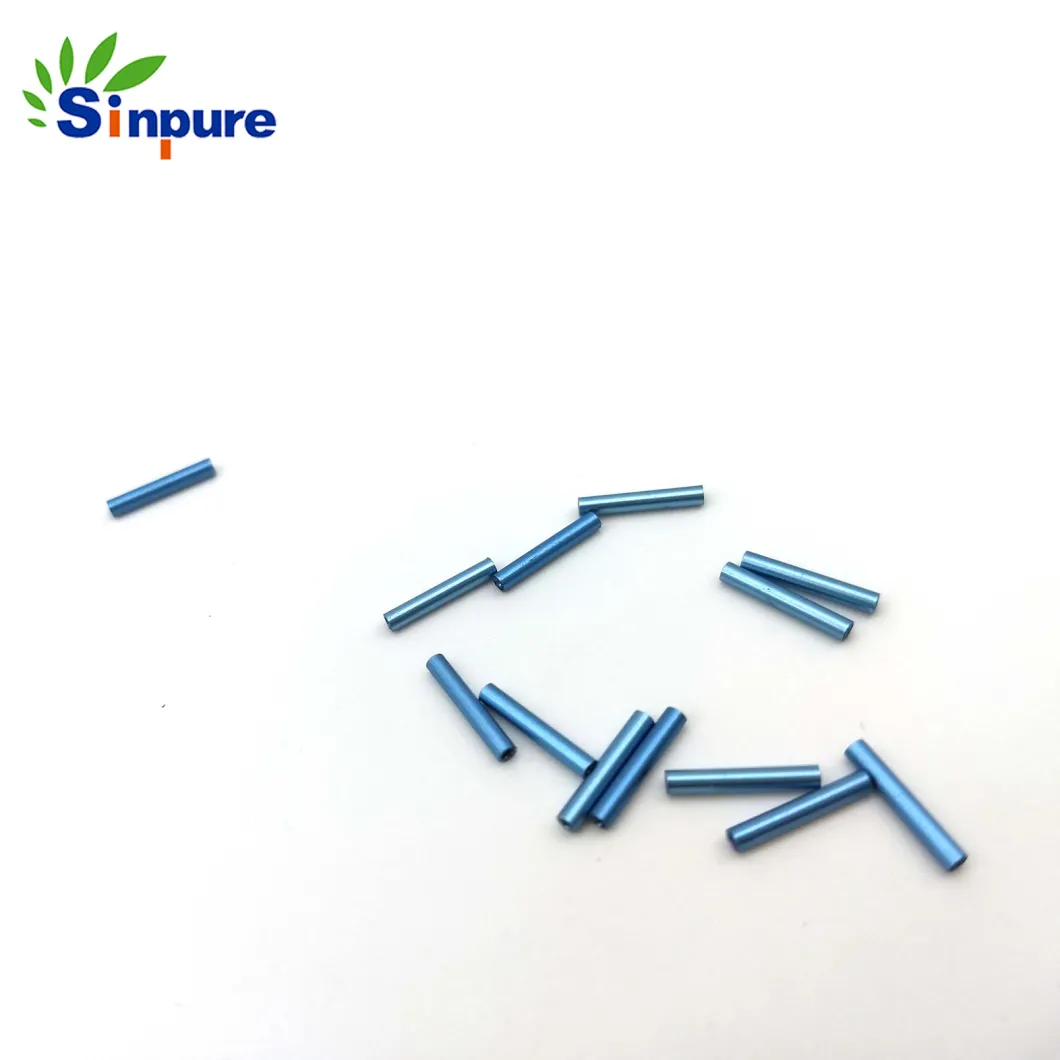 Sinpure Customized Small Diameter Golden Anodized Aluminum Tube /Pipe