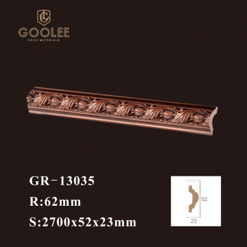 Goolee Victorian PU Material Building Panel Moulding Foam Plain Decorative