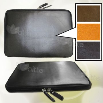 leather sleeve for Mac/iPad 2 / all laptop