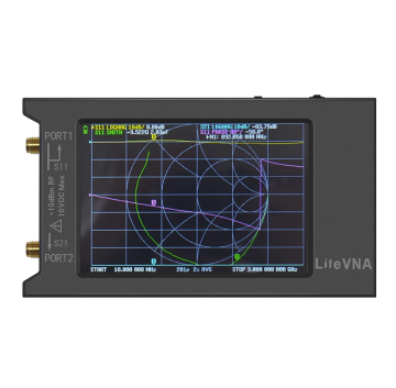Nano VNA 50kHz-6.3GHz LiteVNA 2.8/4\" Display Vector Network Analyzer for HF VHF UHF Antenna Analysis
