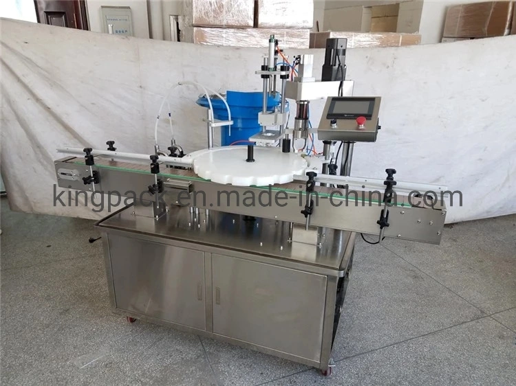 Automatic Rotary Filling and Capping Machine for Small Doses of Liquid and Paste