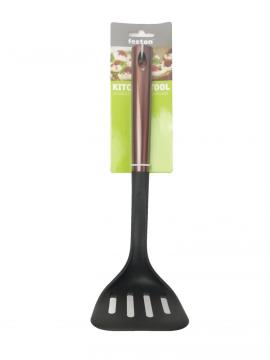 Nylon cooking utensil slotted turner