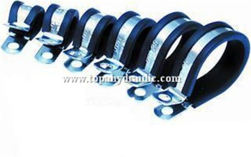 Telescopic pole stainless steel hose pipe clamp fitting