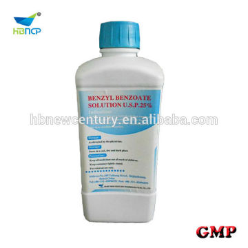 animal health medicines 25% benzyl benzoate solution