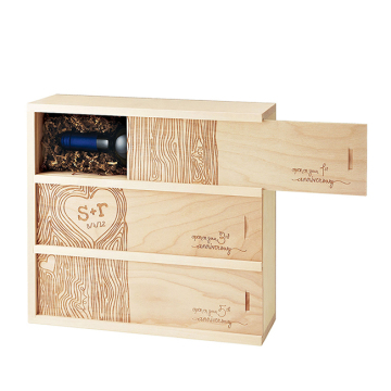 Custom Wooden Wine & Champagne Packaging Boxes