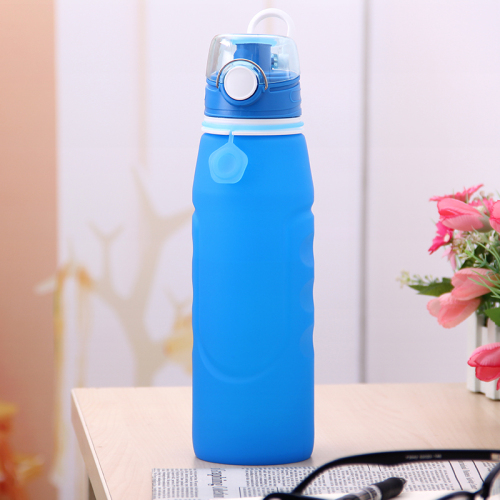 Sport Water Bottle Portable | Silicone de qualité alimentaire