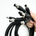 M8 Metal Female Male Panel Mount Waterproof Connecto