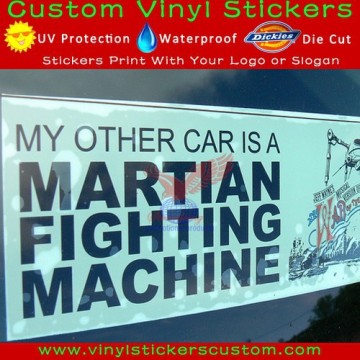 Custom Vehicle Car Window Stickers