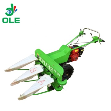 Simple Operation Grain Crop Reaper Harvester: Mini Rice Reaper Machine