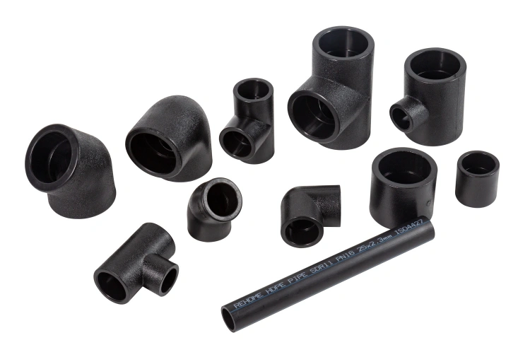 CE Certifited HDPE/PE Plastic 20mm-110mm Plastic Piping Coupling Water Systems Pipe Fittings