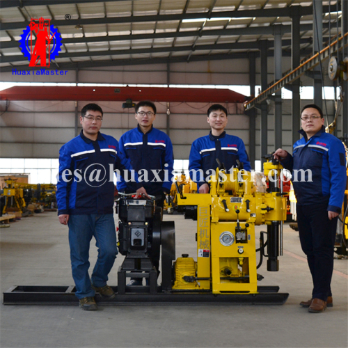 Hz-130y rock coring machine of hydraulic geological exploration drill is complete with complete core sampling