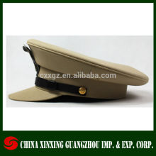 Khaki formal army uniform hat